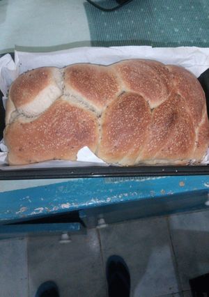 A picture of Braided Home Bread.