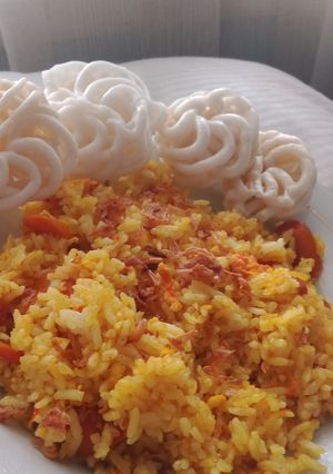 Foto resep Nasi goreng kunyit