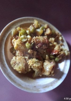 A picture of Aloo Gobhi Mater.