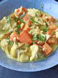 Curry de poisson