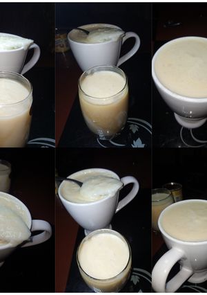 A picture of Rice milk pudding.