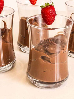 Una foto de Crema de chocolate sin gluten que está de muerte