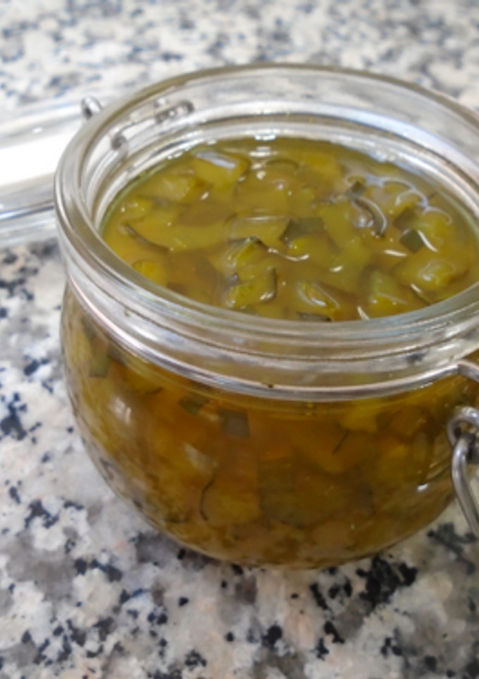 Una foto de Relish de pepino