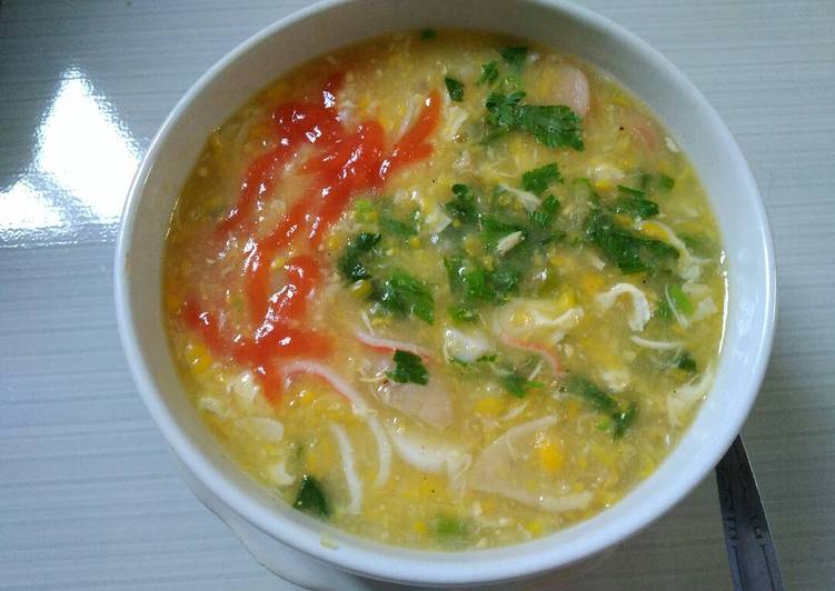 Corn soup