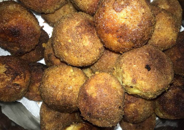 Sweet potato balls Sweet potato balls