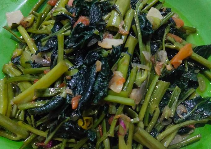 Langkah Mudah Membuat Resep Tumis kangkung sederhana