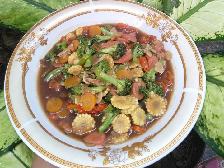 Cara Gampang Menyiapkan Resep Tumis brokoli saus tiram yang Enak Banget Anti Ribet, Menggugah Selera