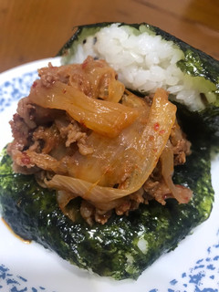 韓式燒肉飯團（米漢堡） 的食譜成品照片