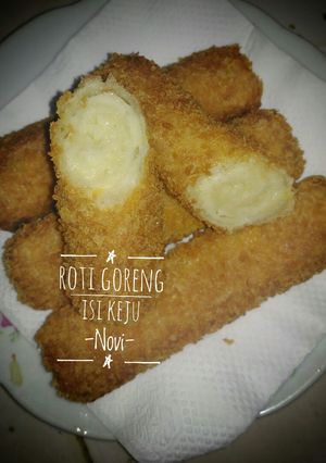 Foto resep Roti Goreng isi Keju
