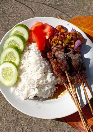 Foto resep Sate kambing empuk
