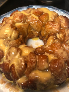 A picture of Orange Roll Monkey Bread.