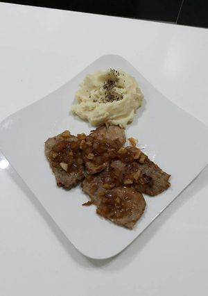 Hình của món Bê steak.