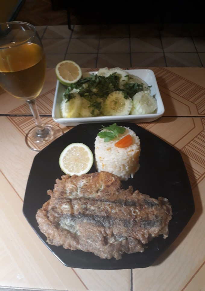 Una foto de Pescado frito fácil