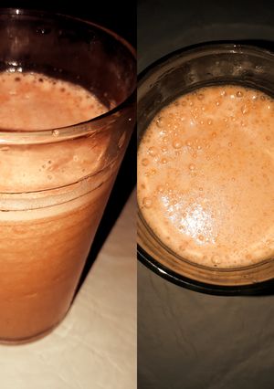 Una foto de Jugo detox casero🍎🍑🥝