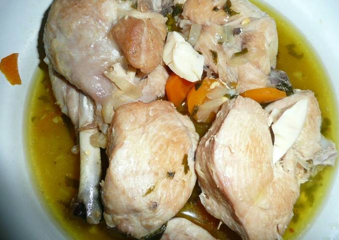 Pollo En Pepitoria Receta De Ch Lanchas Cookpad