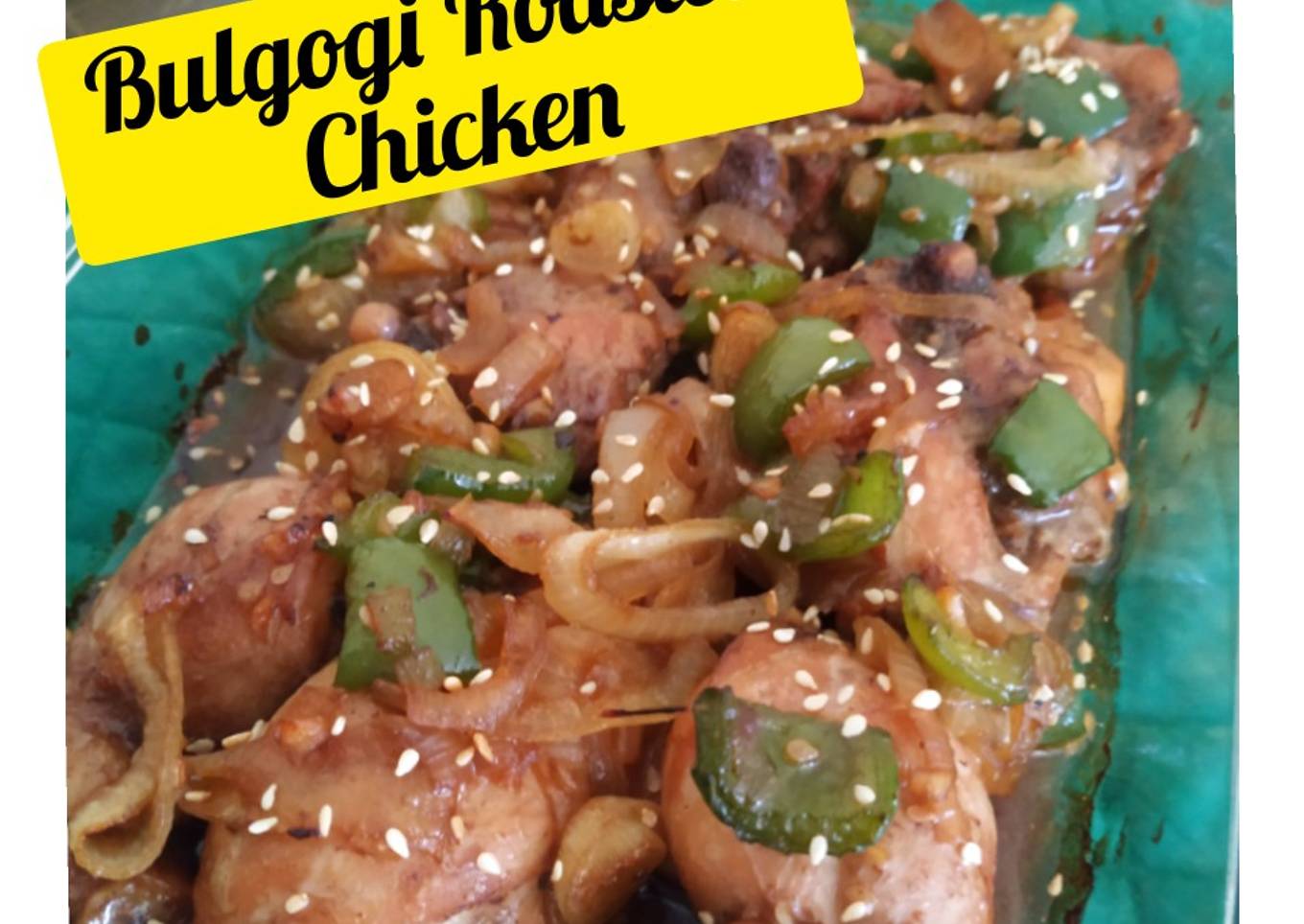 Bulgogi Roasted Chicken