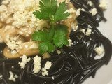 Black and "white" spaghetti