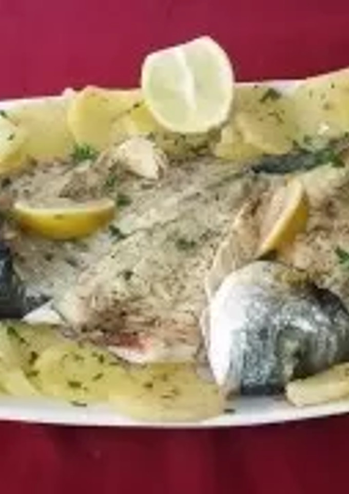 Una foto de Dorada al horno