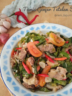 Foto resep Tumis Genjer Tetelan Sapi