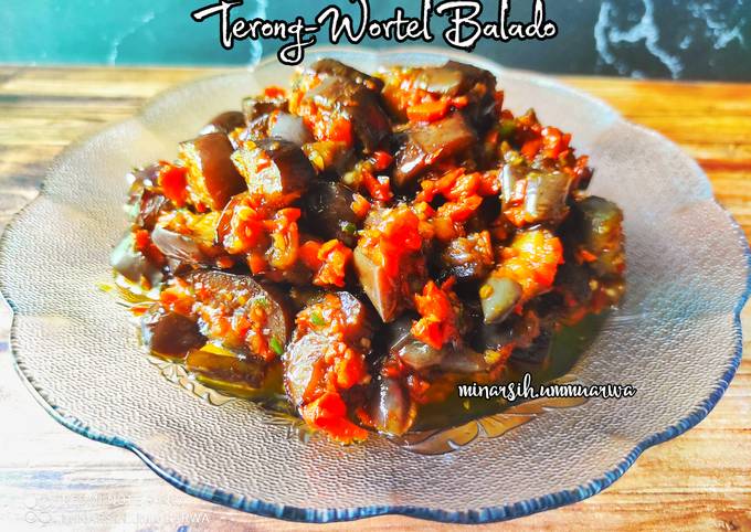 Resep Terong Wortel Balado #518³⁶ Anti Gagal