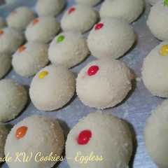 A picture of Kue Monde KW alias Kue Janit - Eggless.