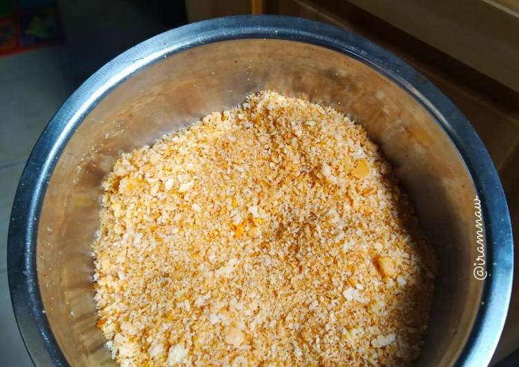 Langkah Mudah untuk Membuat Tepung Panir/roti (Bread Crumbs) Bisa Manjain Lidah