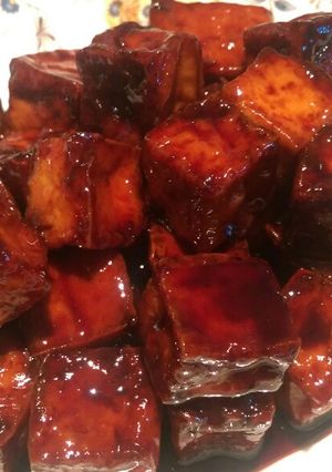 懶惰的蜜汁豆干(全素) 的食譜成品照片