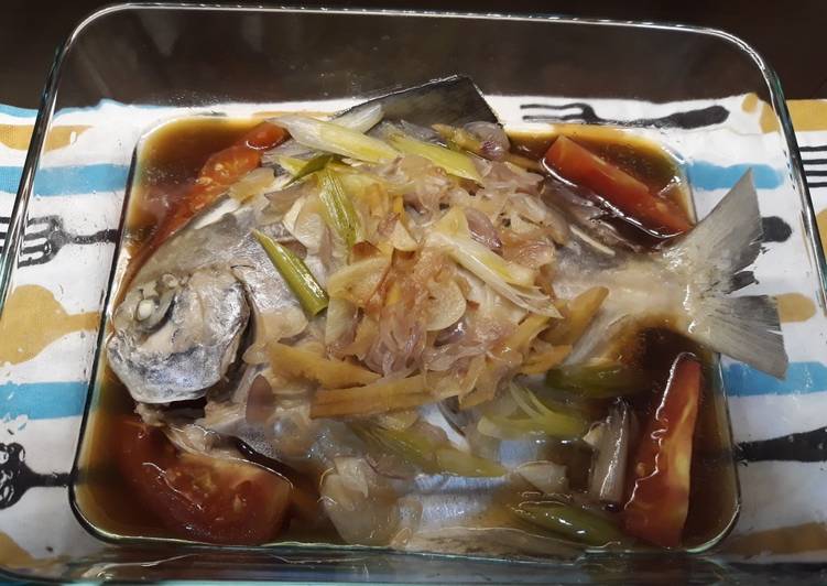 Cara memasak Ikan kukus ala Tiochiu yang enak