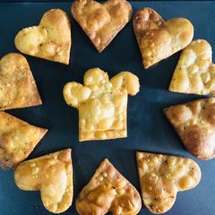 A picture of Salted puri.