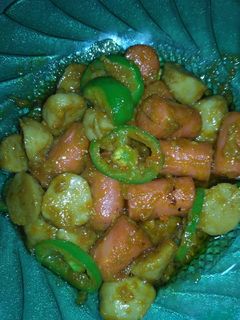 Foto resep Sosis baso saus lada
