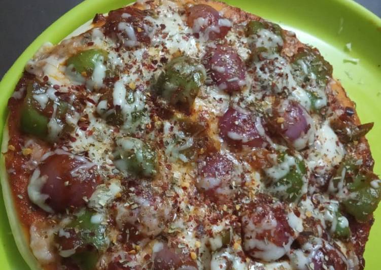 How to Prepare Delicious Pizza This is Secret Recipe  From My Kitchen !!