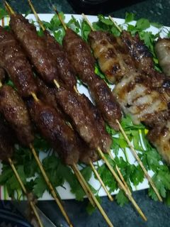 صورة لوصفة كفته وطرب على الفحم 😋