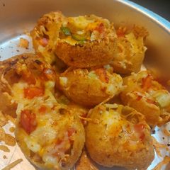 Pizza Puchkas A picture of Pizza Puchkas.