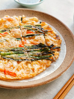 韓式泡菜煎餅 的食譜成品照片