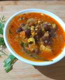 Sprouted kala chana gravy
