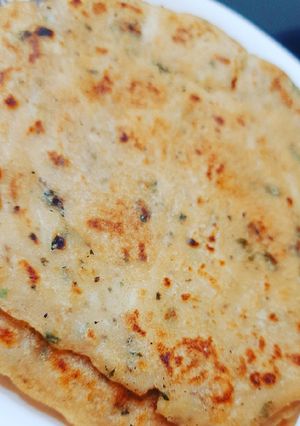A picture of Garlic paratha.