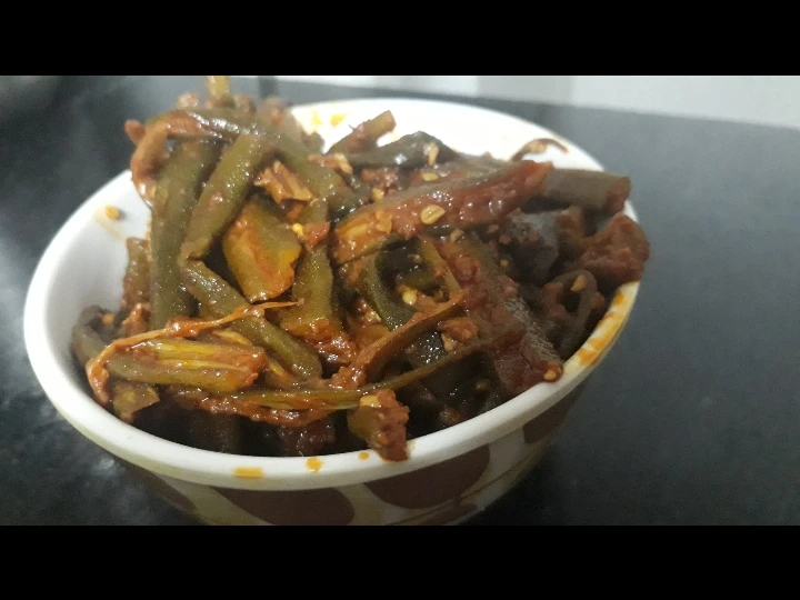 Easy Way Make Masale wali bhindi (okra) which So Delicious