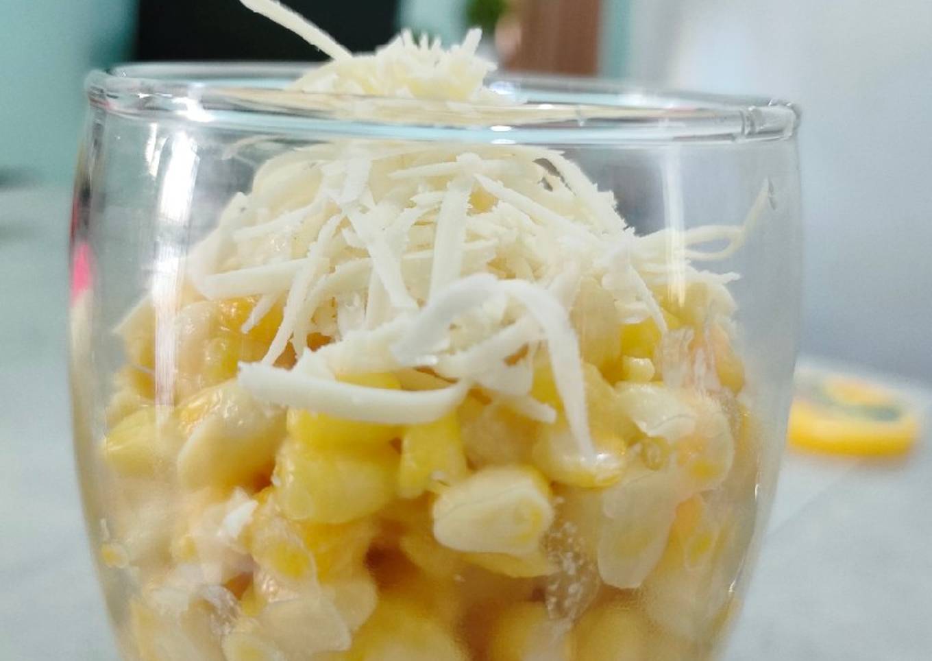 Resep Jagung susu keju yang Menggugah Selera