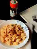 Vegetable Carbonara Conchiglie Pasta