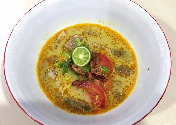 1. Soto Tangkar Ala Anak Kostan