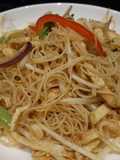 ผัดหมี่สิงคโปร์ ที่ไม่มีขายในสิงคโปร์ และวิธีผัดเส้นไม่ติดกันเป็นก้อน