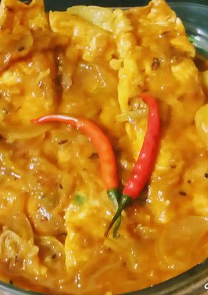 ডিমের অমলেট কারি (Dimer Omelette Curry Recipe In Bengali) রেসিপির প্রধান ছবি