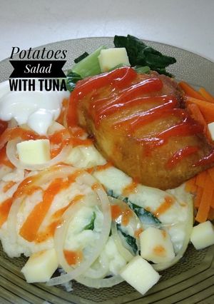 Foto resep Potatoes Salad with Tuna