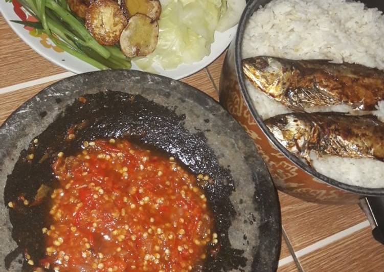 Resep Nasi liwet sambel wik wik Anti Gagal