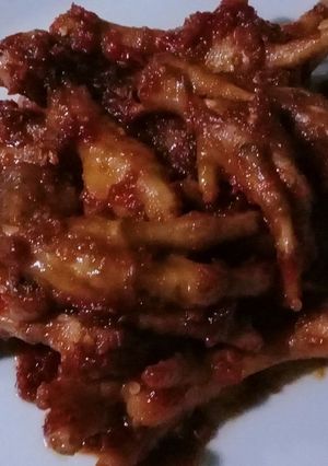 Foto resep Ceker ayam pedas manis