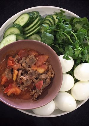 รูปของ น้ำพริกอ่อง สูตรพริกแกง เนื้อ 🥩 #ไร้น้ำตาล