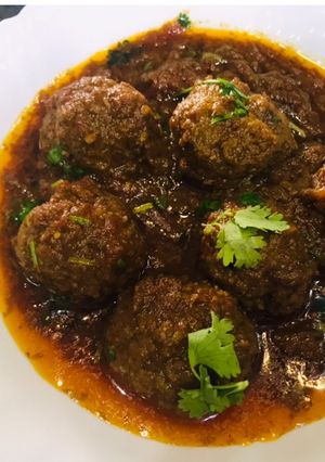 A picture of 3 spices kofte.