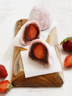 Foto resep Ichigo Daifuku (Strawberry Mochi)
