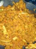Tumis Oncom mix teri bumbu uleg