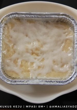 Foto resep Roti Kukus Keju (MPASI 8M+)